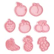 3D Cartoon Sugar Cookie Pie Crust Fruit Biscuits Shape Bakeware Baking