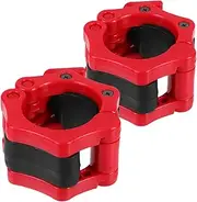 Homoyoyo 1 Pair Fitness Barbell Clamps Collars Quick Release Pair of Locking Weight Clips Barbell for Weightlifting 25mm