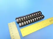 TERMINAL CONNECTOR, BARRIER STRIP, 24 Position, PC PIN, BUCHANAN