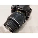 NIKON D3100 18-55 VR KIT 鏡頭 記憶卡8GB