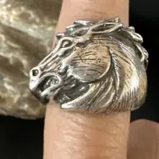 Horsehead Navajo Sterling Silver Ring Size 6 15384