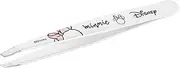 Tweezerman Exclusive Disney's Minnie Mouse Ear-esistible Slant Tweezer - Hair Removal Tweezers, Stainless Steel