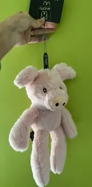 NANDOG PET GEAR NWT PLUSH STUFFED PIG Dog Toy.
