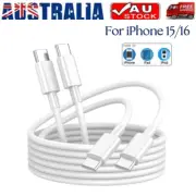 60W Type C to USB-C Cable Fast Charging Cord Charger For iPhone 15 16 Pro Max