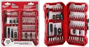 [Milwaukee] Shockwave Impact Duty Assorted Alloy Steel Screw Driver Bit Set with PACKOUT Accessory Case (52pc bits, 3pc Holders)