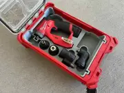 Black | PACKOUT™ Compact Organizer Insert for M12 FUEL™ Install Drill/Driver
