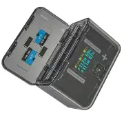 30W Smart Battery Charger Charging Box Case Station Hub For Insta360 X4 Camera