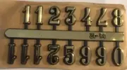 CLOCK NUMBERS GOLD 12MM ARABIC SELF ADHESIVE
