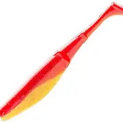 5 Pack of ZMan 4 Inch Scented PaddlerZ Soft Plastic Lures- Bleeding Banana