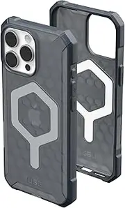 UAG Essential Armor MagSafe Apple iPhone 16 Pro Max (6.9") Case - Ash (114449113131), 15ft. Drop Protection(4.6M),Raised Screen Surround, Slim