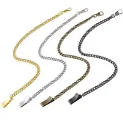 1pcs Stainless Steel Pocket Watch Chain Albert with Stainless Steel Belt Clip
