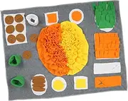 PERSELOSO Pet Sniffing Mat Slow Feeder Pad for Dogs Durable Design Enhances Sniffing Skills Reduces Eating Speed and Stress for Indoor Play