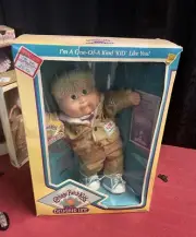 1988 Cabbage Patch Kid Designer Line Doll Cordell Blair MIB VHTF BOY Green Eyes
