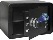 Unbranded 13.8L Fireproof Safe Box, Biometric Fingerprint Safe, Small Safe Box,