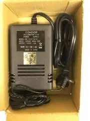 NEW Condor Power Supply D12-16-D 120V AC in 12V DC 1.5A out