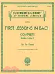 First Lessons in Bach ─ Complete, Books 1 and 2 for the Piano