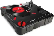 Numark PT01 Scratch | DJ Turntable for Portablists with User Replaceable Scratch