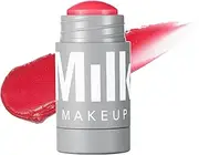 Milk Makeup Lip + Cheek Stick – Multi-Use Cream Blush + Lip Color with Mango Butter, Avocado Oil + Apricot Oil – Hydrating, Buildable, Long-Lasting, Vegan Formula – Enigma, 0.21 oz