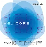 D'Addario Helicore Viola Single D String, Long Scale, Light Tension