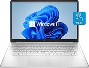 HP 17t Laptop, 17.3'' HD+ Touchscreen, Intel Core i7-1165G7 Processor, 64GB DDR4 RAM, 2TB PCIe SSD, Backlit Keyboard, HDMI, Windows 11 Home, Silver