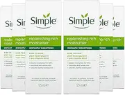 6 x Simple Kind to Skin Replenishing Rich Moisturiser 125ml