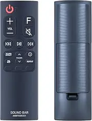 AKB75595331 Remote Control Replacement for LG Soundbar System SL4Y SL5Y SL6Y SL7Y SL8Y SL9Y SL10Y SN5Y SN6Y SN7Y SN7R SNC4R SN7CY SPN5B-W SPL5B-W AKB75595361, LG Soundbar Remote Alternative