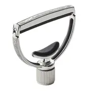 G7th Heritage Wide Silver Capo with Adaptive Radius Technology for Guitar/Banjo