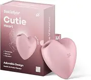 Satisfyer Cutie Heart - Light Red - Air Pulsation Stimulator with Vibration