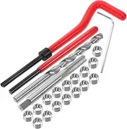 Stainless Steel Thread Repair Kit 304 Metric Thread Repair Tools for Automotive Hand Tool Set