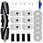 Accessories Kit for Deebot T20 Omni/Max/Pro Vacuum Cleaher Main Side Brush Hepa Filters Mop Pads Dust Bags