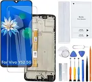 H&LYCYJ Display Screen for Vivo Y52 5G V2053 LCD Screen Replacement Assembly Kit with Frame