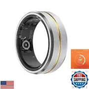Fitness Tracker Smart Ring,Step Counter,Heart Rate Blood Oxygen Sleep Tracker