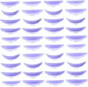 LIFKOME Eyelash Curler Pads 20 Pairs Silicone Makeup Tool Lash Extensions Gasket Eyelash Shield Pads