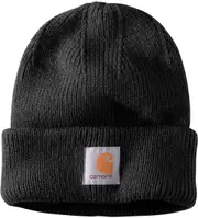 Carhartt Rib Knit Acrylic Ladies Beanie, black for Women One Size
