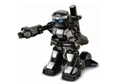 2.4G Remote Control Competitive Fighting Boxing Battle Robot With Light Sound Effects Black