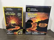 Nat Geo Build Your Own Volcano & Science Kit Bundle | Sealed