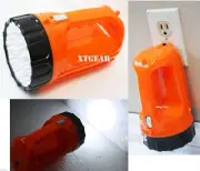 LOT OF 6 15 LED RECHARGEABLE WORK BACKUP LIGH TWO MODE FLASH LIGHTS CORDLESS