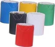 KALLORY 6Rolls Decorative Border Trim for Bulletin Board Classroom and Festive Decorations Per Replaceable Bulletin Board Borders