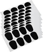 Alasum 64pcs Saxophone Pads Alto Sax Mouthpiece Cushions Saxophone Pads for Beginners Professionals Vibration Protection Rubber