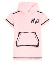 [Marc Jacobs Kids] Marc Jacobs Kids Trompe l'oeil cotton terry dress Y 8 pink