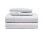LANE LINEN 100% Egyptian Cotton Bed Sheets - 1000 Thread Count 4-Piece White ...