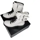 DKNY Women's Bart Lace-Up Buckled Lug Sole Booties