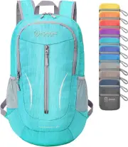 25L Ultra Lightweight Packable Backpack, Foldable Hiking Backpacks Water Resista