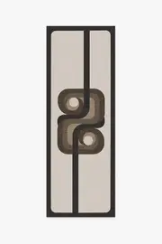 75' x 215' | Machine Washable Runner Rug | Kid & Pet Friendly | Indoor Rug | Jonathan Adler Madrid Gunmetal Rug | Ruggable