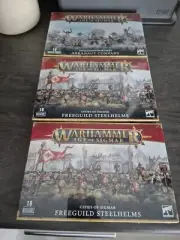 3 x Warhammer Age Of Sigmar Sets all new and sealed