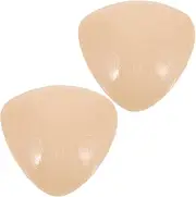 [Healvian] 2Pcs Invisible Silicone Chest Pads Reusable Adhesive Chest Patches for Comfortable and Breathable Clothing Styles and Convenient