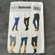 Butterick Pattern 5657 Sz 22W-28W Misses Leggings Close Fitting Tapered Legs
