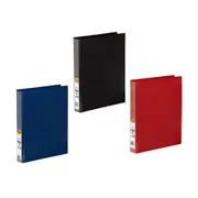 Marbig 2 D-ring Clearview Insert Binder 25mm (A4) - Red