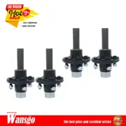 Pre-Greased 4 on 4" Bolt Idler 1" 4 Sets Pre-Assembled Hub & Round BT8 Spindle
