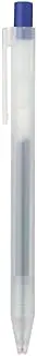 MUJI - 0.5mm Blue Smooth Gel Ink Retractable Ballpoint Pen (10 Pieces)